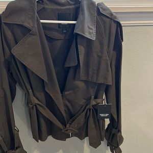 Casual jacket with belt. New With Tags. Simply Vera Wang